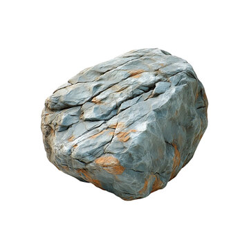 recommend clip art: Stone Boulder isolated on transparent background