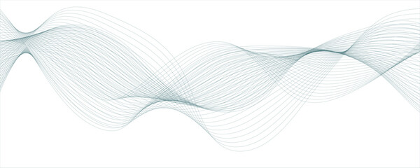 Abstract lighr green modern stream wave line with tech futuristic motion background. Luxury hand drawn and golden texture with gold gradient wavy line.  energy sound waves technology 