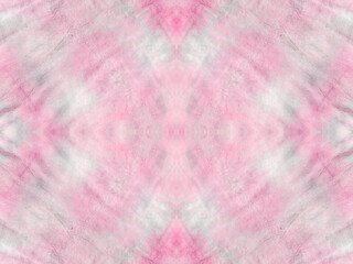 Pink Abstract Spot. Ink Color Brush. Geo Pink Color Tie Dye Blob