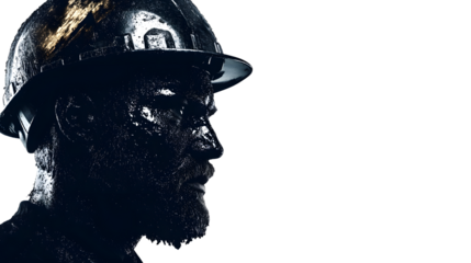 Concentrated Generative AI Head Shot Illustration for Professional Projects