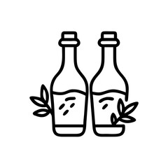 vinegar and oil