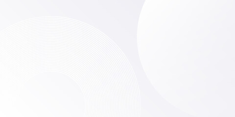 Modern lines grey background with dynamic circle abstact