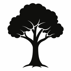 bangalay vector tree silhouette