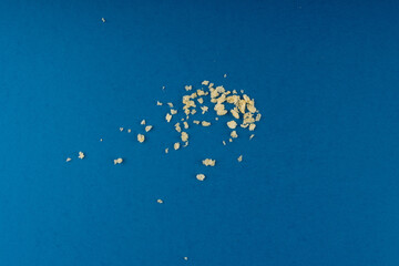 Bread crumbs, scattered breadcrumbs, crushed rusk bread crumbs for nuggets, panko