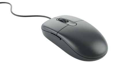 Isolated Computer Mouse