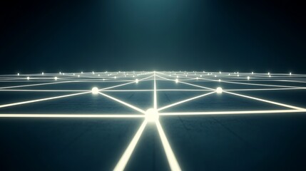 A network of luminous connections, spanning a vast digital landscape.