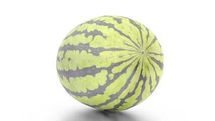 watermelon on a white background
