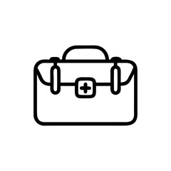 Icon of a doctorchest / first aid kit