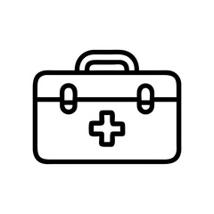 Icon of a doctorchest / first aid kit