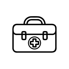 Icon of a doctorchest / first aid kit