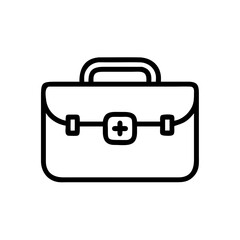 Icon of a doctorchest / first aid kit