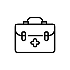Icon of a doctorchest / first aid kit