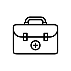 Icon of a doctorchest / first aid kit