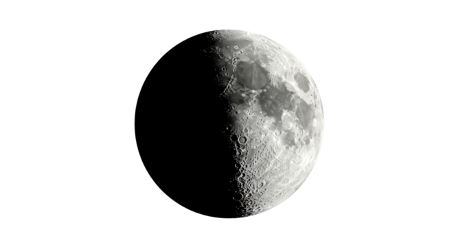 Isolated Half Moon