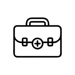 Icon of a doctorchest / first aid kit