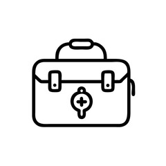 Icon of a doctorchest / first aid kit