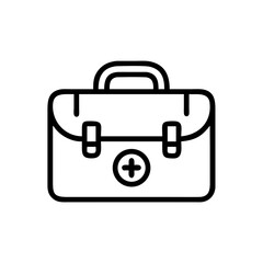 Icon of a doctorchest / first aid kit