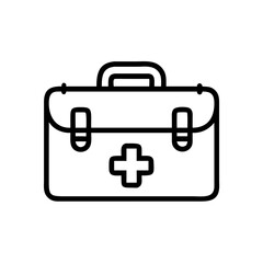 Icon of a doctorchest / first aid kit