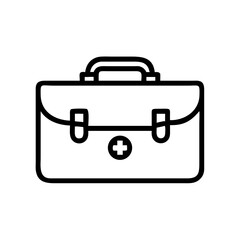 Icon of a doctorchest / first aid kit