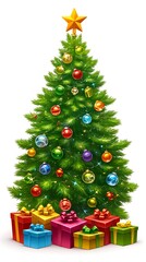 Christmas Tree with Gifts