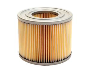 Air, fuel or oil filters isolated isolated on a transparent background