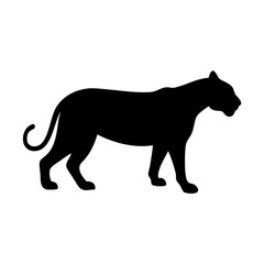 Obraz premium black panther vector