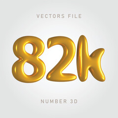 82k gold color, shiny and clean