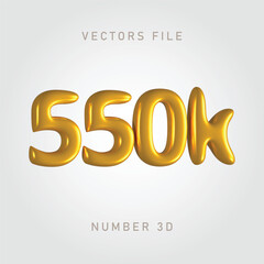 550k gold color, shiny and clean