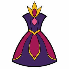 princess crown vector illustration