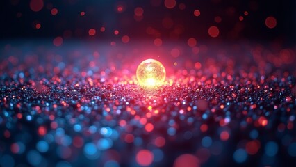 The dreamlike world of dazzling light balls