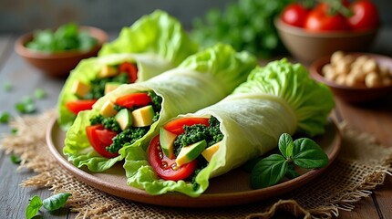 fresh vegetables and herbs