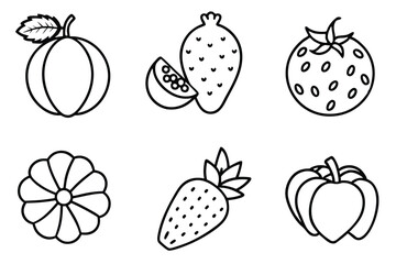 Sketch Fruits Capture Beauty of Nature’s Palette