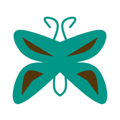 vector illustration of a butterfly 