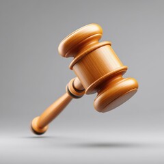 Judicial action gavel representing justice in legal proceedings courtroom image professional environment close-up perspective
