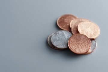 minimalistic image depicting essence of capital with sparse elements perfect for modern business themes