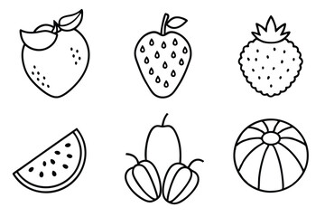 Summer fruit extravaganza bursting with juicy flavors