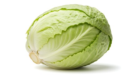 cabbage isolated on white