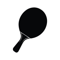 table tennis racket silhouette