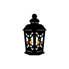 creative details Halloween  Lantern Icon  Vector Illustration