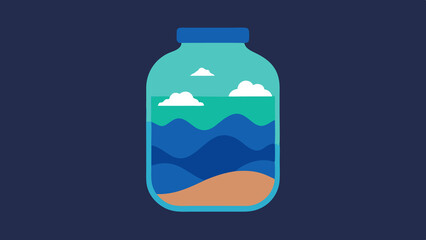Ocean in a Glass Bottle
