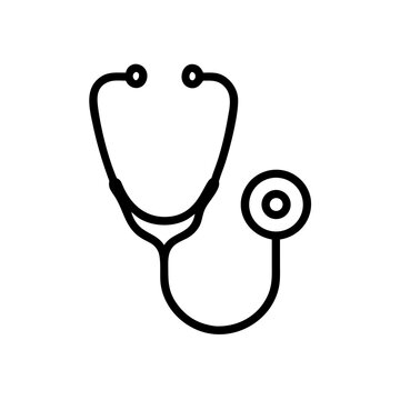 &Iacute;cono de estetoscopio vectorial PNG con fondo transparente o formato SVG