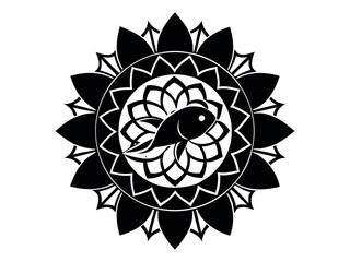 Design of traditional Mandala Art