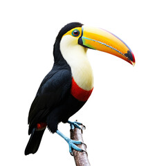 Fototapeta premium toucan bird isolated on transparent background