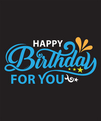 Happy birthday t shirt