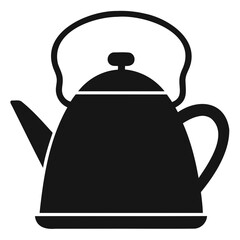Kettle Silhouette Vector Illustration High-Quality Design Isolated on Transparent Background