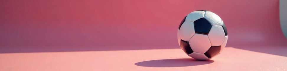 Abstract soccer ball bouncing on a soft surface, ball, movement