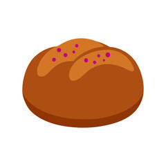 Pan de coco cake in Caribbean