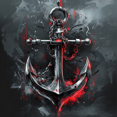 demon with sword