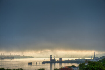 Fototapeta premium Ferrol is a city and municipality located in the north of the province of La Coruña, Galicia, Spain.