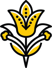 Rose, Tulip, Sunflower, Lily, Orchid, Daffodil, Marigold, Jasmine, Chrysanthemum, Lavender, Daisy, Peony, Poppy, Carnation, Iris, Hibiscus, Lotus, Zinnia, Gladiolus, Snapdragon, flower logo